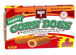 1 corn dog (71 g) Turkey Corn Dogs