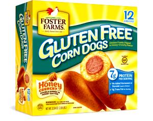 1 corn dog (75 g) Gluten Free Corn Dogs