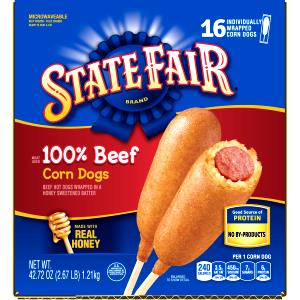 1 corn dog (76 g) All Beef Corndogs