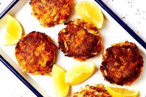 1 crab cake (85 g) Gluten-Free Crab Cakes