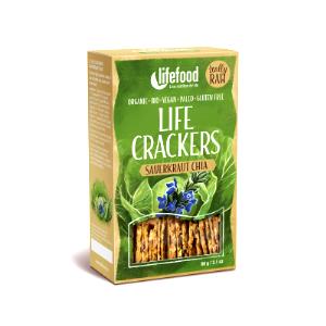 1 cracker (24 g) Raw Sprouted Sauerkraut Crackers