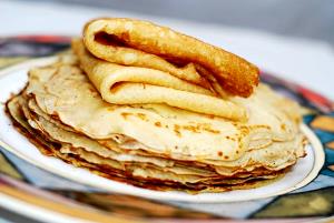 1 Crepe (10" Dia) Plain Crepe