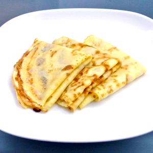 1 Crepe (7" Dia) Plain Crepe
