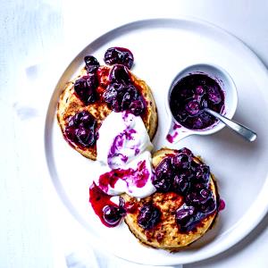 1 crumpet (43 g) Crumpets with Blueberries