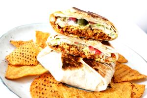 1 crunchwrap Vegan Crunchwrap Supreme