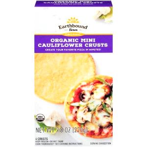 1 crust (55 g) Organic Mini Cauliflower Crusts