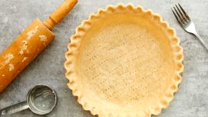 1 Crust Pie Crust, Baked