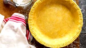 1 Crust Pie Crust Shell, Cookie-Type, Wafer, Pfr