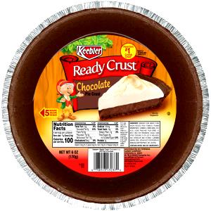 1 Crust, Single 9" Chocolate Wafer Pie Crust