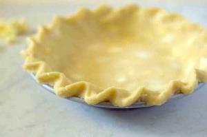 1 Crust, Single 9" Pie Crust (Dry Mix, Baked)