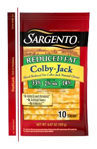 1 cube (1 g) Reduced Fat Colby Jack Cheese