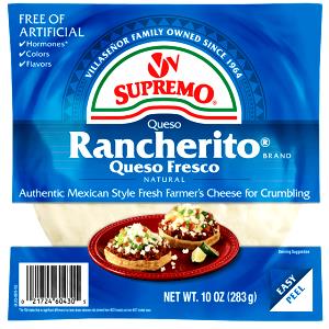 1" cube (28 g) Queso Rancherito