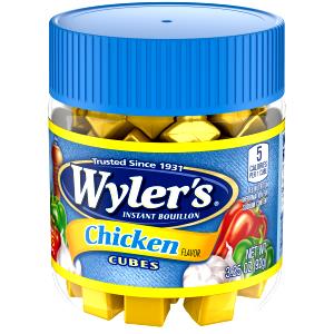 1 cube (3.7 g) Chicken Bouillon Cube