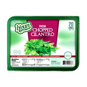 1 cube (4.5 g) Chopped Cilantro