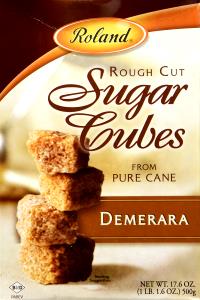 1 Cube Sugar, Demerara, Rough Cut Cubes