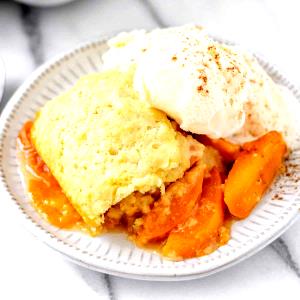 1 Cubic Inch Apricot Cobbler
