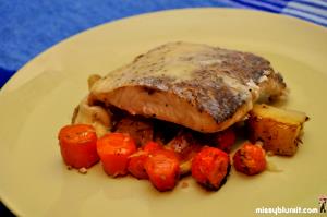 1 Cubic Inch Boneless Baked or Broiled Barracuda