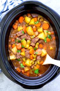 1 Cubic Inch Boneless Cooked Beef Stew Meat