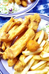 1 Cubic Inch Boneless Cooked Carp