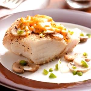 1 Cubic Inch Boneless Cooked Cod