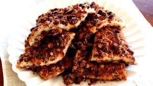 1 Cubic Inch Cake made with Glutinous Rice and Dried Beans