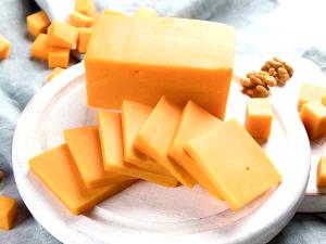 1 Cubic Inch Cheddar or American Cheese (Fat Free, Pasteurized)