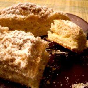 1 Cubic Inch Cheese Filled Crumb or Quick-Bread Type Coffee Cake