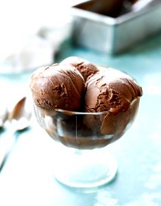 1 Cubic-İnch Chocolate Ice Cream, Rich