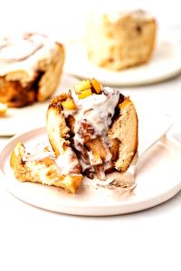 1 Cubic Inch Frosted Sweet Fruit and Nuts Roll