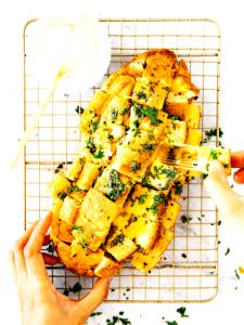 1 Cubic Inch Garlic Bread