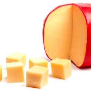 1 Cubic Inch Gouda or Edam Cheese