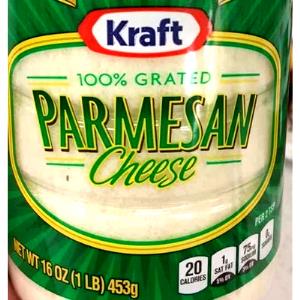 1 Cubic Inch Hard Parmesan Cheese