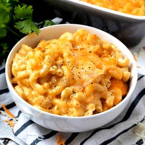 1 Cubic Inch Macaroni or Noodles with Cheese