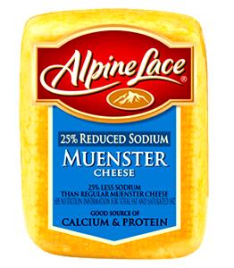 1 Cubic Inch Muenster Cheese (Low Fat)