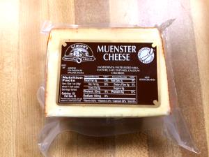 1 Cubic Inch Muenster Cheese