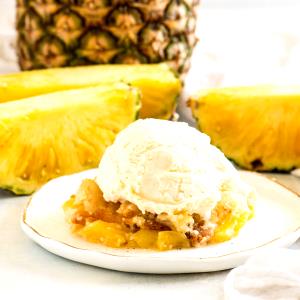 1 Cubic Inch Pineapple Cobbler