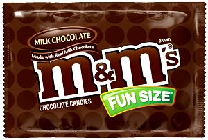 1 Cubic Inch Plain Milk Chocolate Candy