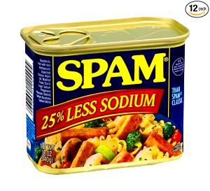 1 Cubic Inch Reduced Sodium Spiced Minced Chopped Ham, Pork and Chicken (Canned)