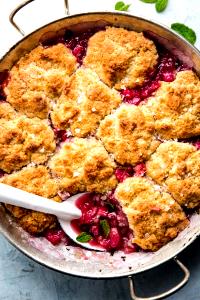 1 Cubic Inch Rhubarb Cobbler