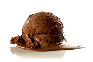 1 Cubic Inch Rich Chocolate Ice Cream