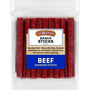 1 Cubic Inch Smoked Beef Sausage Stick