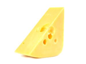1 Cubic-İnch Swiss Cheese, Lowfat