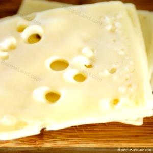 1 Cubic Inch Swiss Processed Cheese