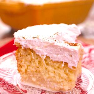 1 Cubic Inch Tres Leche Cake