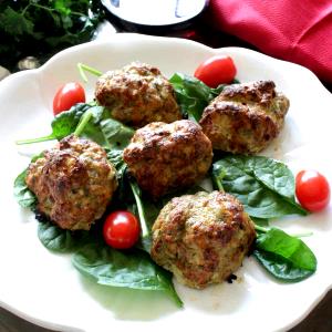 1 Cubic Inch Turkey Meatballs