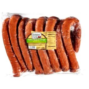 1 Cubic Inch Turkey Pork and Beef Sausage (Reduced Fat, Smoked)