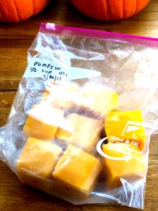 1 Cup (1" Cubes) Pumpkin
