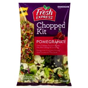 1 cup (100 g) Chopped Salad Kit Pomegranate