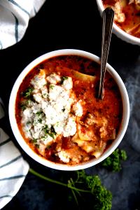 1 cup (100 g) Lasagna Soup