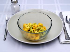 1 cup (100 g) Tri-Colored Tortellini